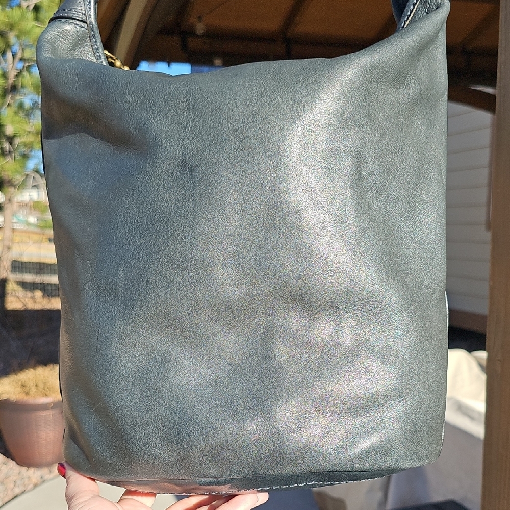 Coach 2007 Bottle Green Bleecker Extra Large Duffle 11423 HTF - Picture 11 of 14
